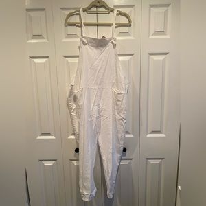 Womens Linen Overalls